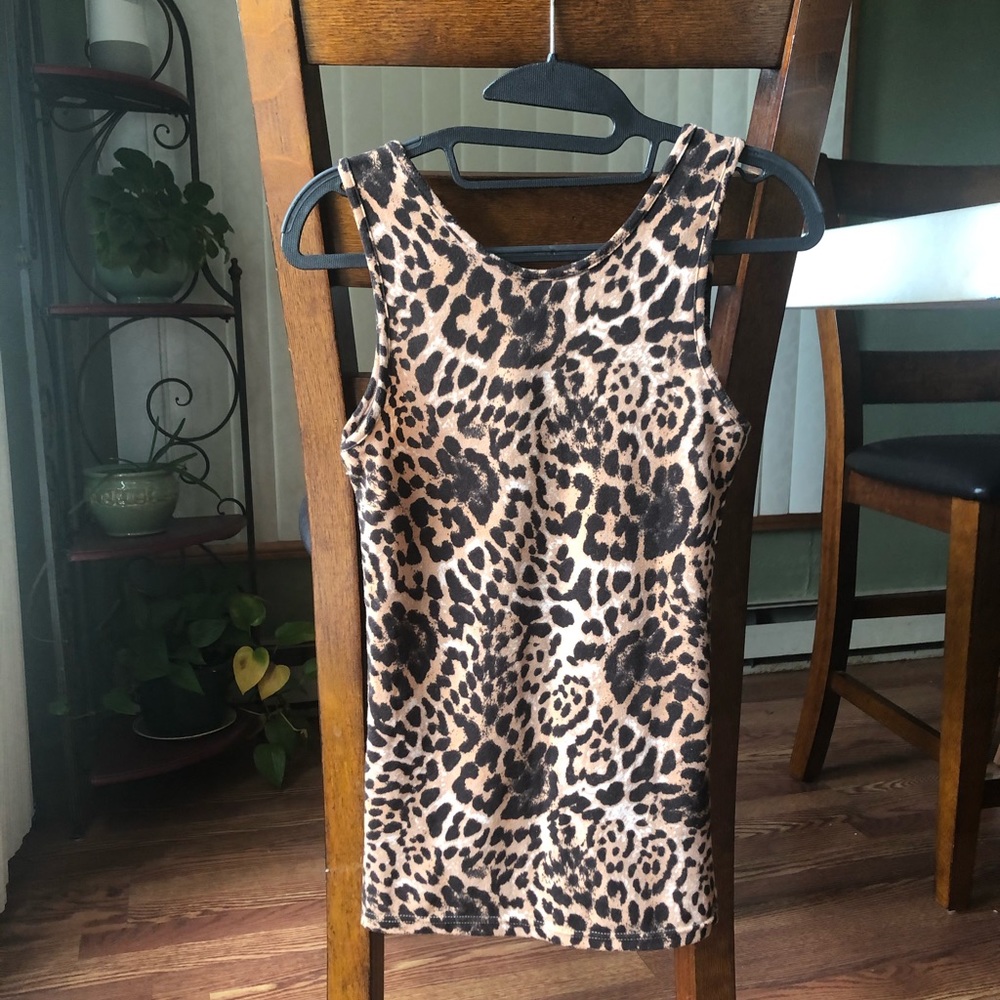 Rue 21 Cheetah Print Tank Top - Picture 2 of 3